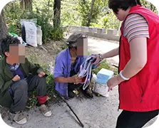 石家庄白斑援助活动