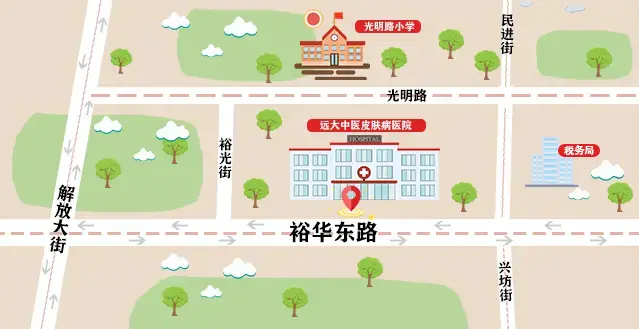 石家庄白癜风医院 地图